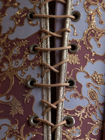 Steampunk Copper Gear Corset